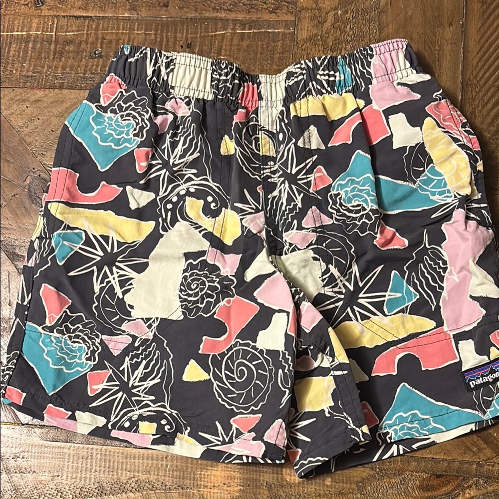 Girls Patagonia swim shorts
